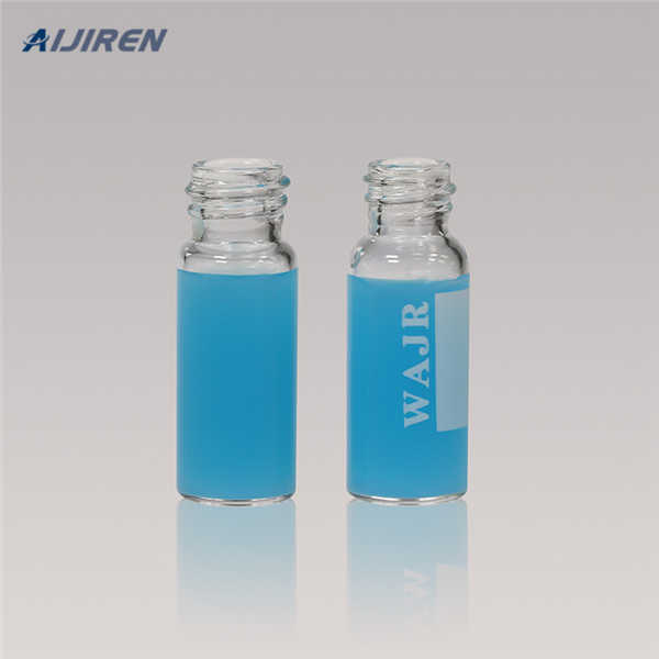 <h3>Iso9001 clear 2ml 9mm screw thread vials with writing space </h3>
